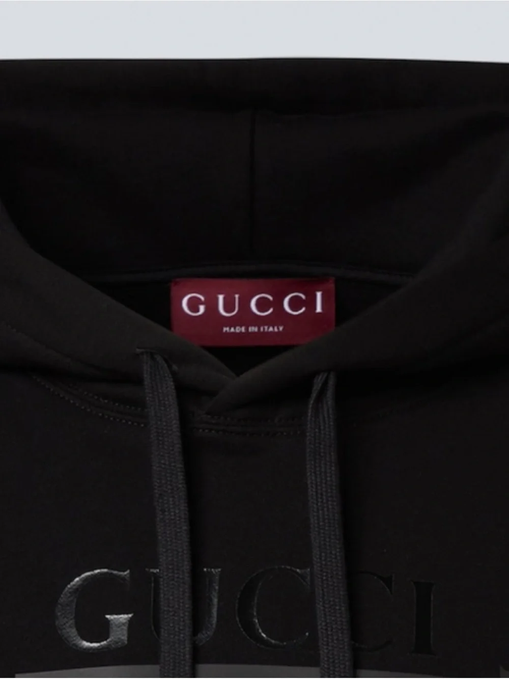 GUCCI logo printed hoodie sweatshirt top